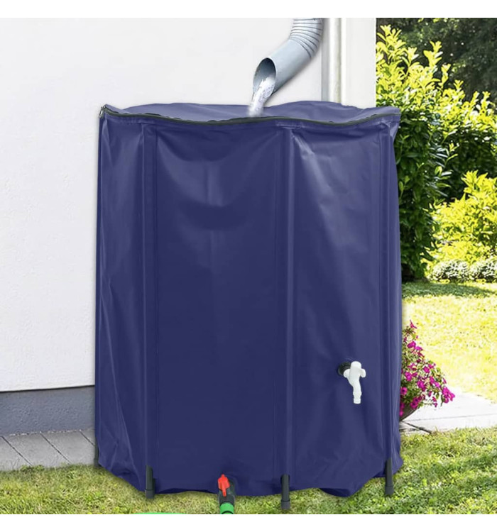 Réservoir d'eau avec robinet pliable 1250 L PVC | Mobilier & Déco