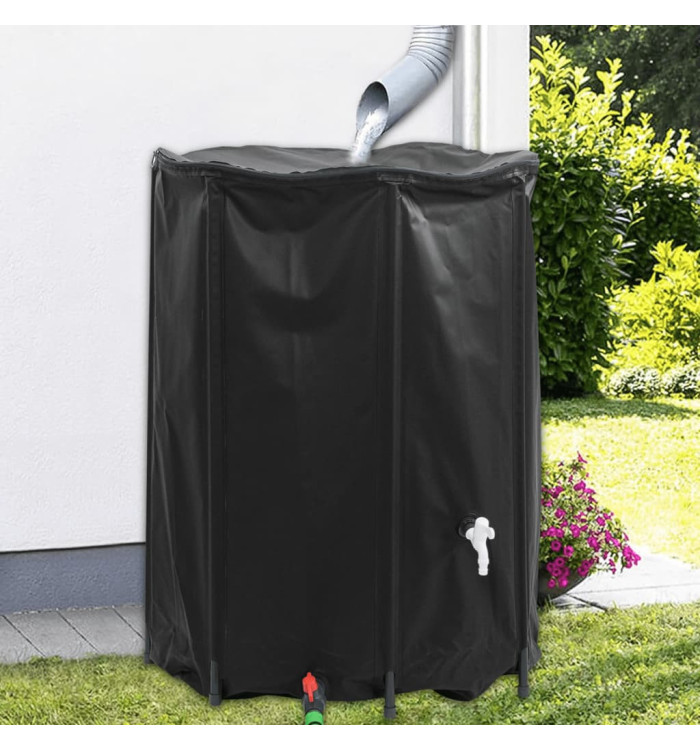 Réservoir d'eau avec robinet pliable 1350 L PVC | Mobilier & Déco