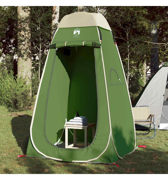 Tente d'intimité vert escamotable imperméable | Mobilier & Déco