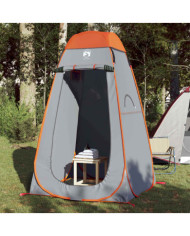 Tente d'intimité gris et orange escamotable imperméable | Mobilier & Déco