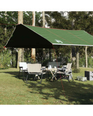 Bâche de camping vert 420x440 cm imperméable | Mobilier & Déco