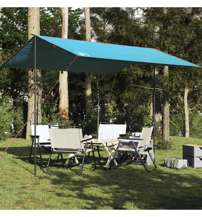 Bâche de camping bleu 360x294 cm imperméable | Mobilier & Déco