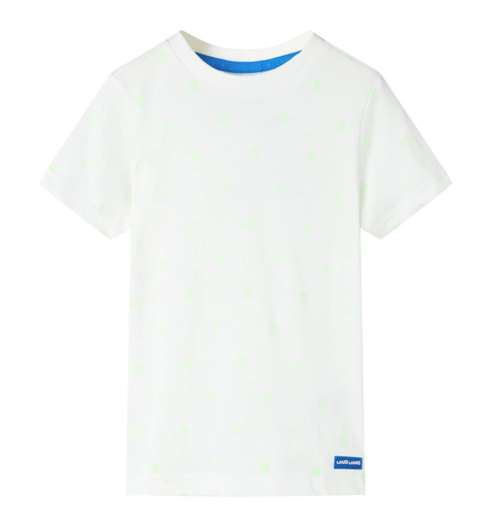 T-shirt pour enfants écru 140 | Mobilier & Déco