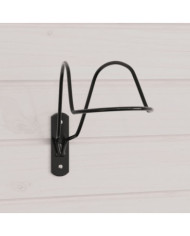 Porte-casque pour équitation mural noir acier | Mobilier & Déco