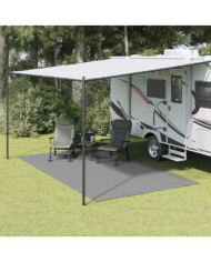 Tapis de tente gris clair 4,5x2,5 m | Mobilier & Déco