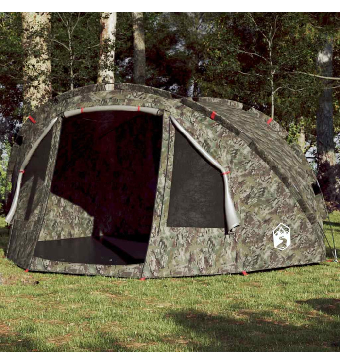 Tente de pêche 4 personnes camouflage imperméable | Mobilier & Déco