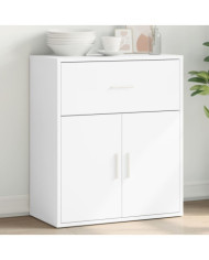 Buffet blanc 60x31x70 cm bois d'ingénierie | Mobilier & Déco