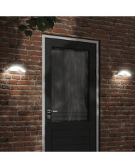 Applique murale LED d'extérieur avec capteurs blanc | Mobilier & Déco