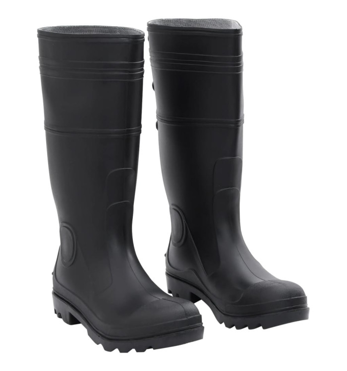 Bottes de pluie noir taille 41 PVC | Mobilier & Déco