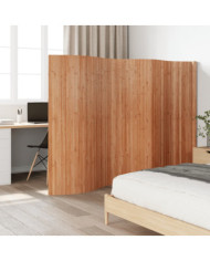 Cloison de séparation naturel 165x400 cm bambou | Mobilier & Déco