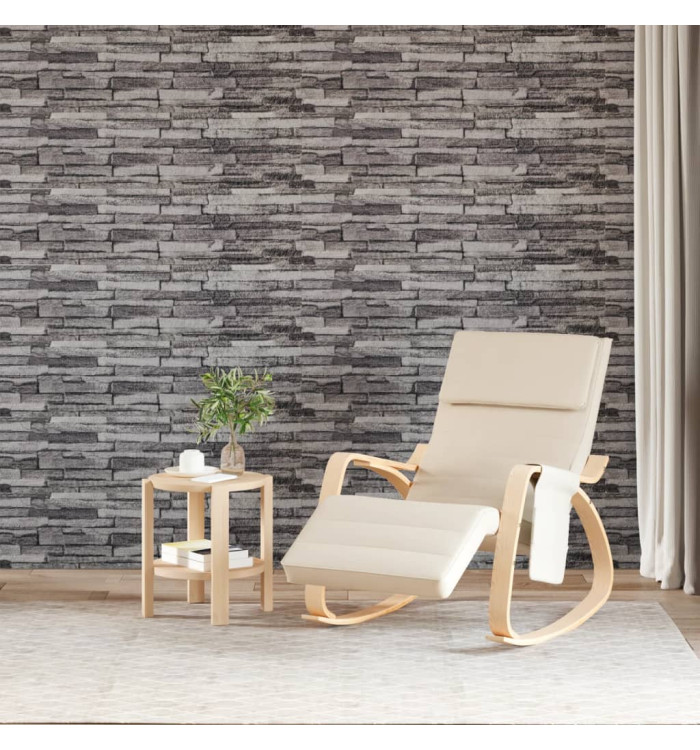 Panneaux muraux 3D 14 pcs anthracite 100x25 cm EPS | Mobilier & Déco
