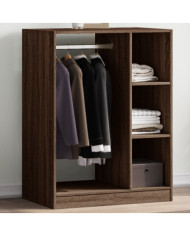 Garde-robe chêne marron 77x48x102 cm bois d'ingénierie | Mobilier & Déco