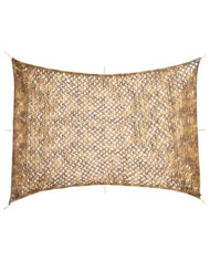 Filet de camouflage avec sac de rangement 516x400 cm sable | Mobilier & Déco