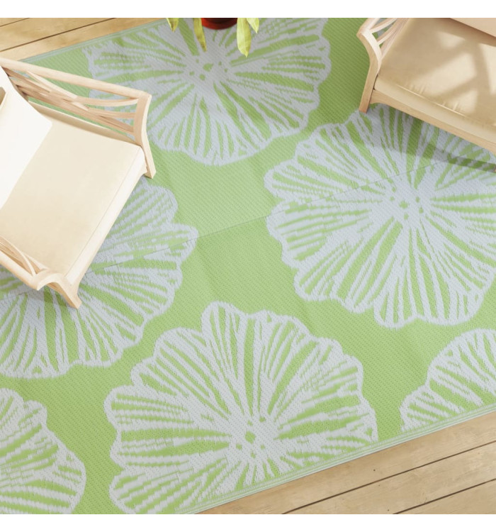 Tapis d'extérieur ARAKIL vert 190 x 290 cm PP | Mobilier & Déco