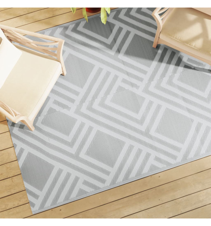 Tapis d'extérieur ARAKIL Gris 160x230 cm PP | Mobilier & Déco