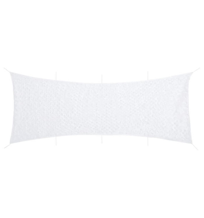 Filet de camouflage avec sac de rangement 833x297 cm blanc | Mobilier & Déco