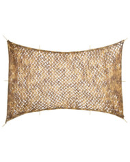 Filet de camouflage avec sac de rangement 724x515 cm sable | Mobilier & Déco