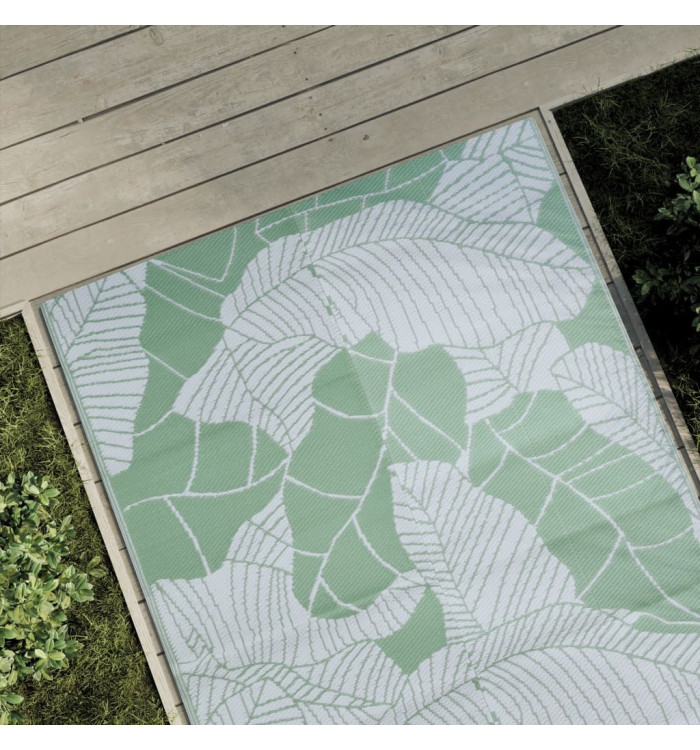 Tapis d'extérieur ARAKIL vert 120 x 180 cm PP | Mobilier & Déco