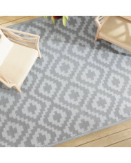 Tapis d'extérieur ARAKIL Gris 190x290 cm PP | Mobilier & Déco