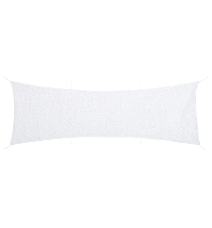 Filet de camouflage avec sac de rangement 613x138 cm blanc | Mobilier & Déco