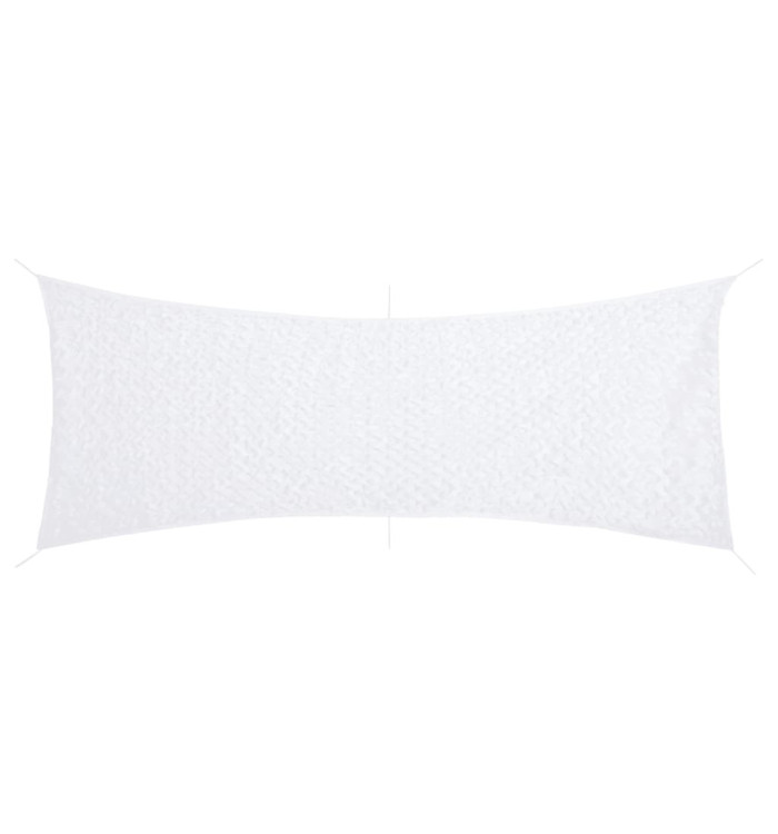 Filet de camouflage avec sac de rangement 412x144 cm blanc | Mobilier & Déco