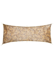 Filet de camouflage avec sac de rangement 412x144 cm sable | Mobilier & Déco