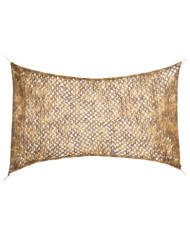 Filet de camouflage avec sac de rangement 292x213 cm sable | Mobilier & Déco