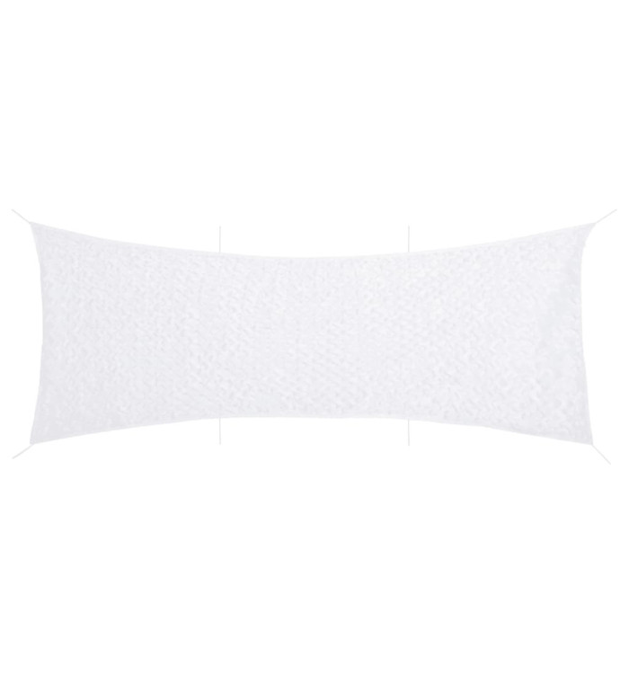Filet de camouflage avec sac de rangement 623x203 cm blanc | Mobilier & Déco
