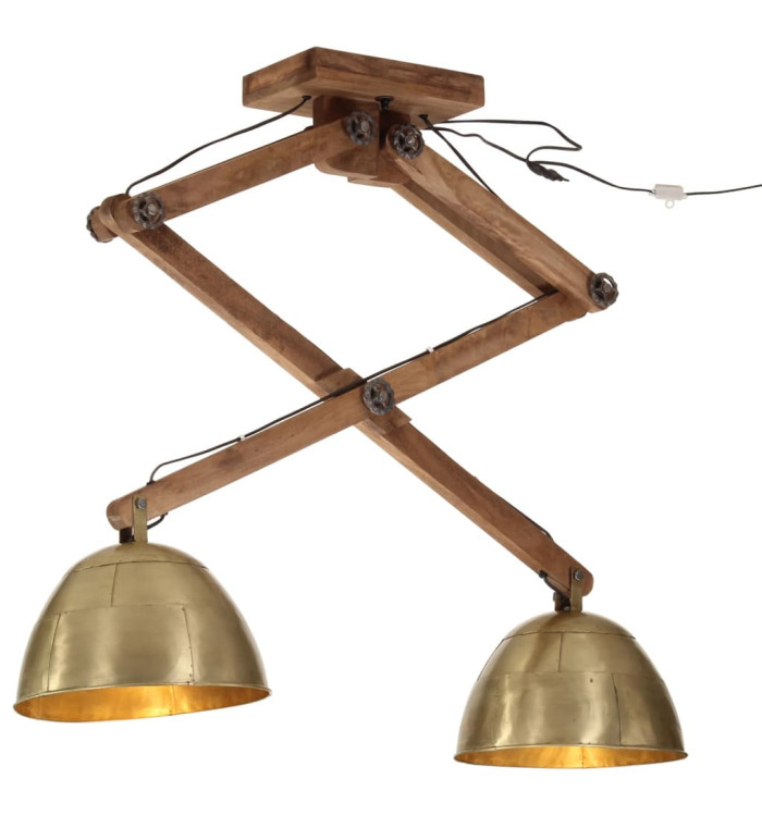 Plafonnier 25 W laiton antique 29x18x85 cm E27 | Mobilier & Déco