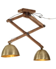 Plafonnier 25 W laiton antique 29x18x85 cm E27 | Mobilier & Déco