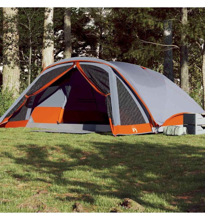 Tente de cabine familiale 6 personnes gris imperméable | Mobilier & Déco
