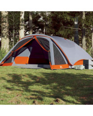 Tente de cabine familiale 6 personnes gris imperméable | Mobilier & Déco