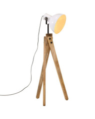 Lampadaire 25 W blanc 45x45x120 cm E27 | Mobilier & Déco