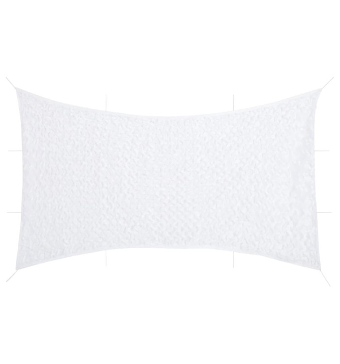 Filet de camouflage avec sac de rangement 729x602 cm blanc | Mobilier & Déco