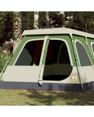 Tente familiale à dôme 10 personnes vert libération rapide | Mobilier & Déco