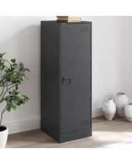 Buffet anthracite 34,5x39x107 cm acier | Mobilier & Déco