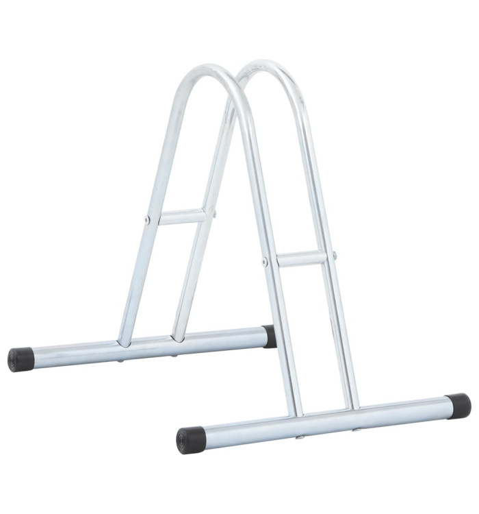 Support de vélo au sol autoportant pour 1 vélo acier galvanisé | Mobilier & Déco