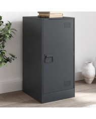 Buffet anthracite 34,5x39x73 cm acier | Mobilier & Déco
