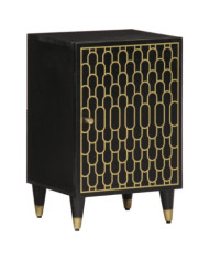 Armoire de salle de bain 38x33x58 cm bois massif de manguier | Mobilier & Déco