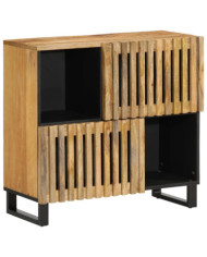 Buffet 80x34x75 cm bois de manguier massif brut | Mobilier & Déco