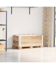 Colliers de palette 2 pcs 100x50 cm bois de pin solide | Mobilier & Déco