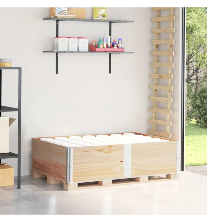Colliers de palette 2 pcs 150x100 cm bois de pin solide | Mobilier & Déco