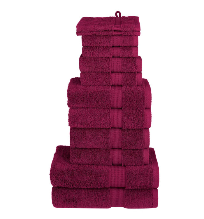 Ensemble de serviettes de qualité supérieure SOLUND 12 pcs | Mobilier & Déco