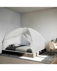 Moustiquaire mongole avec portes 220 maille blanc 200x180x135cm | Mobilier & Déco