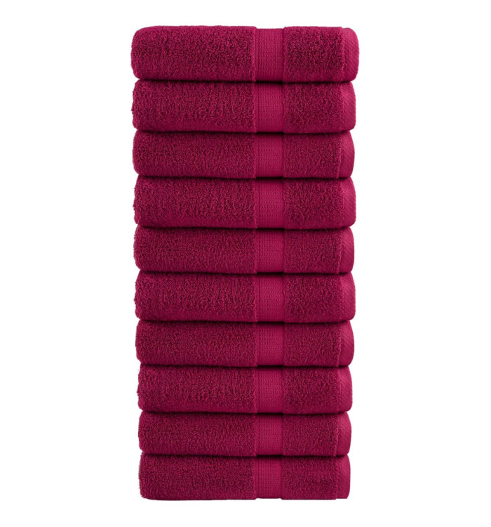 Serviettes de douche de qualité supérieure SOLUND 10 pcs | Mobilier & Déco
