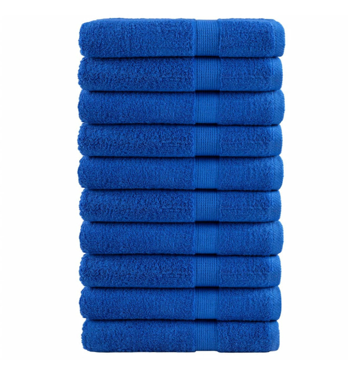 Serviettes de qualité supérieure SOLUND 10 pcs bleu 600 g/m² | Mobilier & Déco