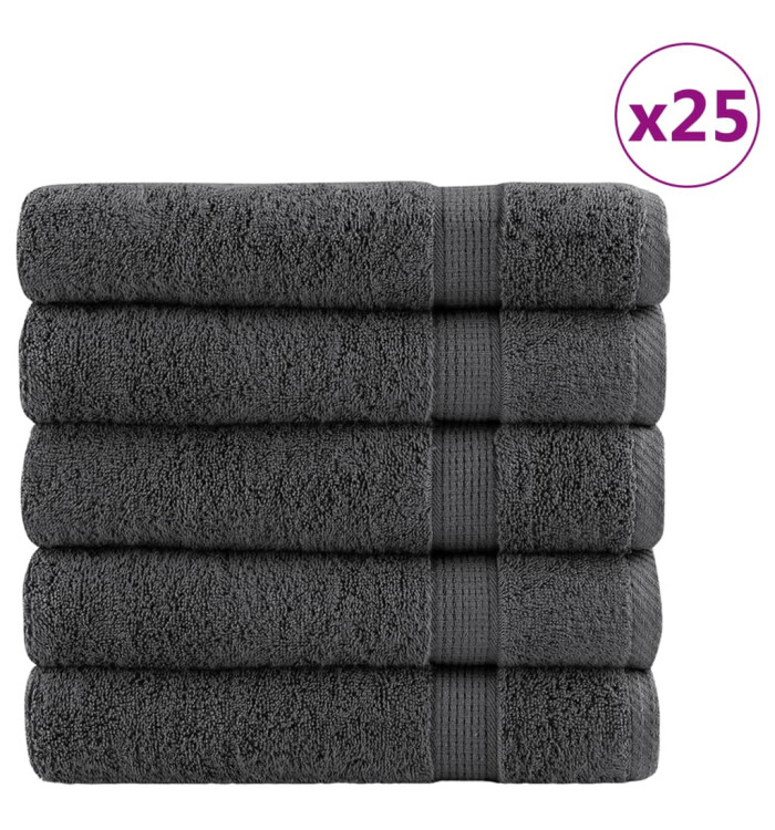 Serviettes de bain de qualité supérieure SOLUND 25 pcs | Mobilier & Déco