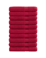 Serviettes de qualité supérieure SOLUND 10 pcs rouge 600 g/m² | Mobilier & Déco