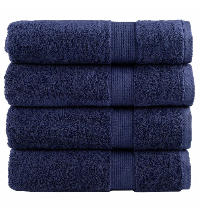 Serviettes de douche de qualité supérieure SOLUND 4 pcs | Mobilier & Déco