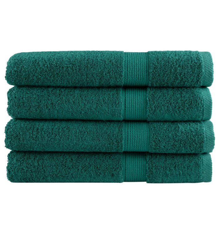 Serviettes de sauna de qualité supérieure SOLUND 4 pcs vert | Mobilier & Déco